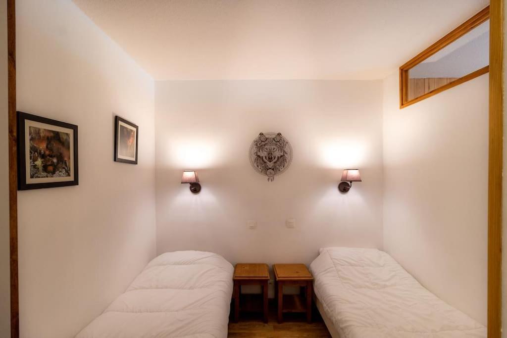 Апартаменты T2 + Coin Montagne - Wifi/Piscine - Les Orres 1800 Экстерьер фото