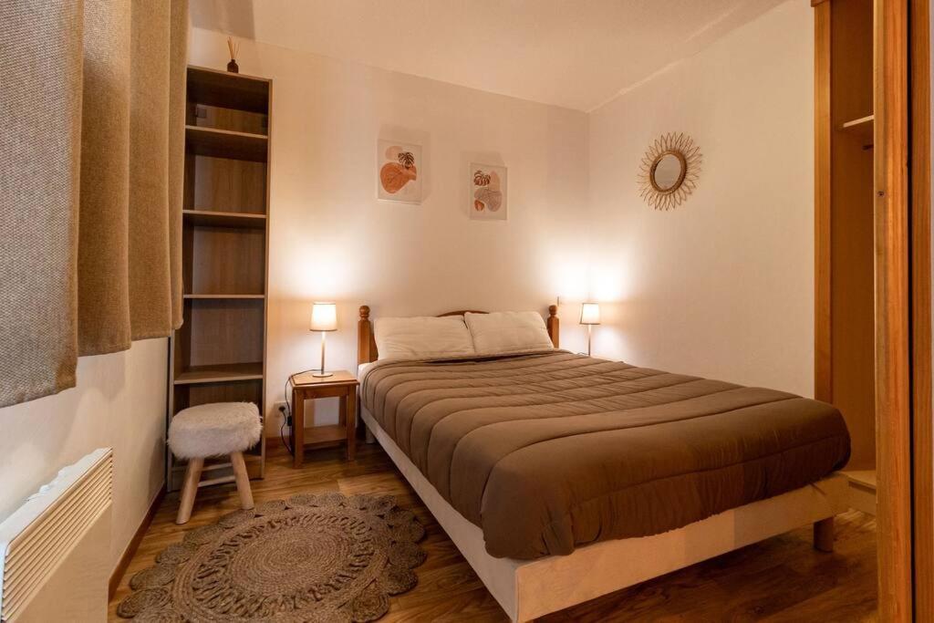 Апартаменты T2 + Coin Montagne - Wifi/Piscine - Les Orres 1800 Экстерьер фото