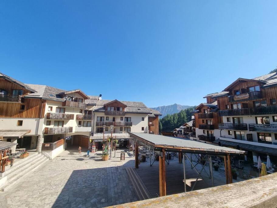 Апартаменты T2 + Coin Montagne - Wifi/Piscine - Les Orres 1800 Экстерьер фото